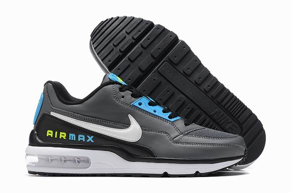 China Cheap Nike Air Max LTD Men's Shoes Grey White Blue Green-24